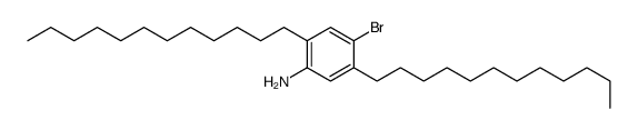 4-bromo-2,5-didodecylaniline Structure