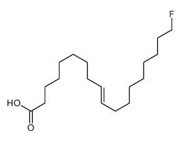 omega-fluoro-9-octadecenoic acid Structure