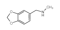 N-(1,3-苯并二氧杂环-5-基甲基)-N-甲胺结构式