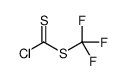trifluoromethyl chloromethanedithioate结构式