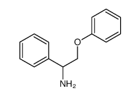 2-苯氧基-1-苯乙胺结构式