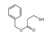 3-Mercaptopropionic acid benzyl ester结构式