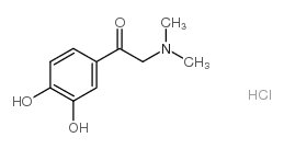 Α-二甲氨基-3',4'-二羟基苯乙酮盐酸盐结构式