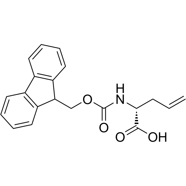 Fmoc-D-烯丙基甘氨酸结构式
