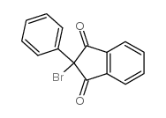 2-溴-2-苯-1,3-茚二酮结构式