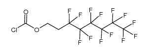 3,3,4,4,5,5,6,6,7,7,8,8,8-tridecafluorooctyl chloroformate结构式