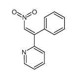 (E)-2-(2-nitro-1-phenylvinyl)pyridine Structure