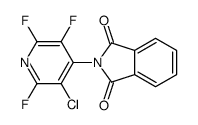 2-(3-chloro-2,5,6-trifluoropyridin-4-yl)isoindole-1,3-dione结构式