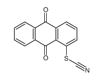 1-thiocyanato-anthraquinone Structure