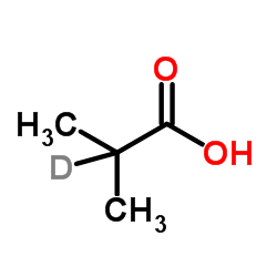 2-Methyl(2-2H)propanoic acid Structure