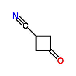 3-Oxocyclobutanecarbonitrile structure