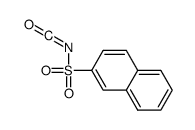 N-(oxomethylidene)naphthalene-2-sulfonamide结构式