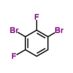 1,3-Dibromo-2,4-difluorobenzene Structure