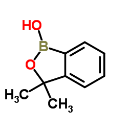 3,3-Dimethyl-2,1-benzoxaborol-1(3H)-ol structure