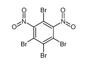 1,2,3,5-tetrabromo-4,6-dinitro-benzene Structure