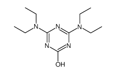 4,6-bis-diethylamino-1H-[1,3,5]triazin-2-one Structure