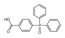 4-diphenylphosphorylbenzoic acid结构式