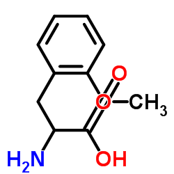 2-甲氧基-DL-苯丙氨酸结构式