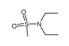 N,N-二乙基甲烷磺酰胺结构式