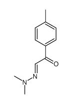α-(Dimethylhydrazono)-4'-methylacetophenone结构式