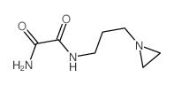 Ethanediamide,N1-[3-(1-aziridinyl)propyl]- Structure
