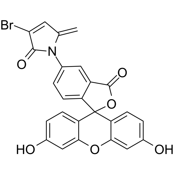 Br-5MP-Fluorescein Structure