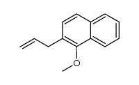 2-allyl-1-methoxynaphthalene结构式