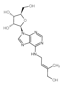 (2R,3R,4S,5R)-2-(6-(((E)-4-Hydroxy-3-methylbut-2-en-1-yl)amino)-9H-purin-9-yl)-5-(hydroxymethyl)tetrahydrofuran-3,4-diol picture