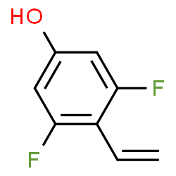 Phenol, 4-ethenyl-3,5-difluoro- (9CI) structure