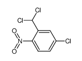 5-chloro-2-nitrobenzylidene dichloride Structure