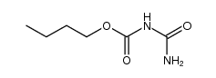 allophanic acid butyl ester Structure