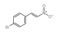 Benzene,1-bromo-4-(2-nitroethenyl)- Structure
