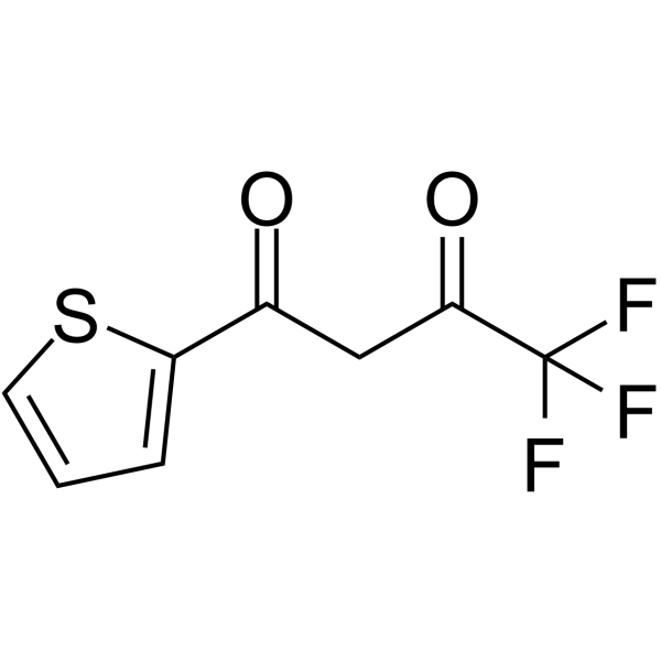 Thenoyltrifluoroacetone structure