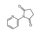 1-pyridin-2-ylpyrrolidine-2,5-dione结构式