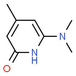 2(1H)-Pyridone,6-(dimethylamino)-4-methyl- (8CI) picture