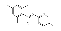 Benzamide, 2,4,6-trimethyl-N-(5-methyl-2-pyridinyl)- (9CI) Structure