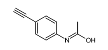 N-(4-乙炔苯基)乙酰胺结构式