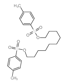 1,10-bis-(4-methylphenyl)sulfonyloxydecane Structure
