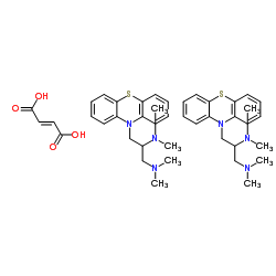 bis[N,N,N',N'-tetramethyl-3-(10H-phenothiazin-10-yl)propane-1,3-diamine] fumarate Structure