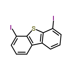 4,6-Diiododibenzo[b,d]thiophene Structure