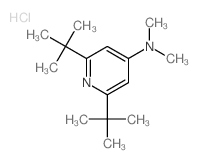 N,N-dimethyl-2,6-ditert-butyl-pyridin-4-amine结构式