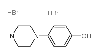 4-(PIPERAZIN-1-YL)PHENOL DIHYDROBROMIDE Structure