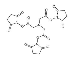 硝基三乙酸三(N-琥珀酰亚胺基)酯结构式
