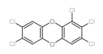 1,2,3,7,8-Pentachlorodibenzo-p-dioxin Structure