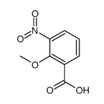 2-甲氧基-3-硝基苯甲酸结构式