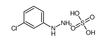 3-氯苯肼硫酸盐结构式