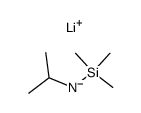 Lithium-isopropyl(trimethylsilyl)amid结构式