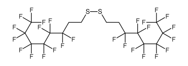 1,1,1,2,2,3,3,4,4,5,5,6,6-tridecafluoro-8-(3,3,4,4,5,5,6,6,7,7,8,8,8-tridecafluorooctyldisulfanyl)octane structure