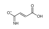 (E)-4-amino-4-oxobut-2-enoate结构式