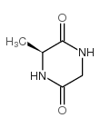 环(甘氨酰-L-丙氨酰)结构式